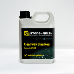 Stone Finish SteinRein Cleanway Blau