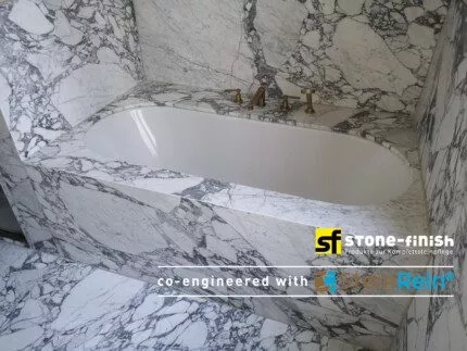 Schutzimprägnierung F18 transparent für Badezimmer aus Marmor geeignet
