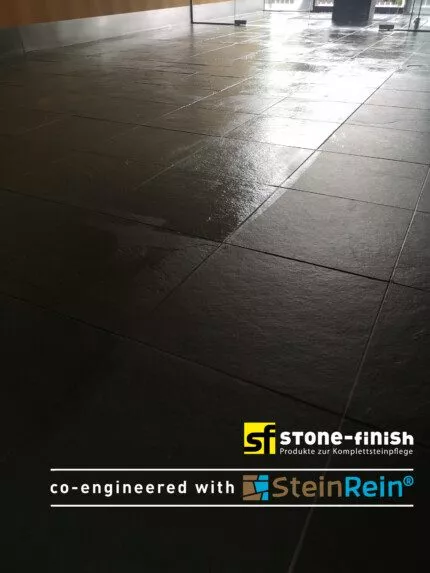 Wasser-, Schmutz und ölabweisende Schutzimprägnierung F18 Stone-Finish mit Farbtonvertiefer